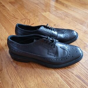 Burberry Classic Black Leather Derbys